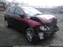 Nissan Rogue 2016 Red 2.5L