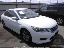 Honda Accord 2014 White 2.4L