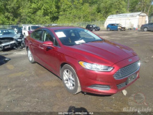 Ford Fusion Se 2016 Red 2.5L