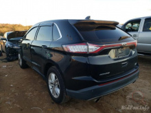 Ford Edge Sel 2015 Black 2.0L 4