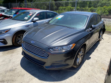 Ford Fusion Se 2015 Gray 1.5L