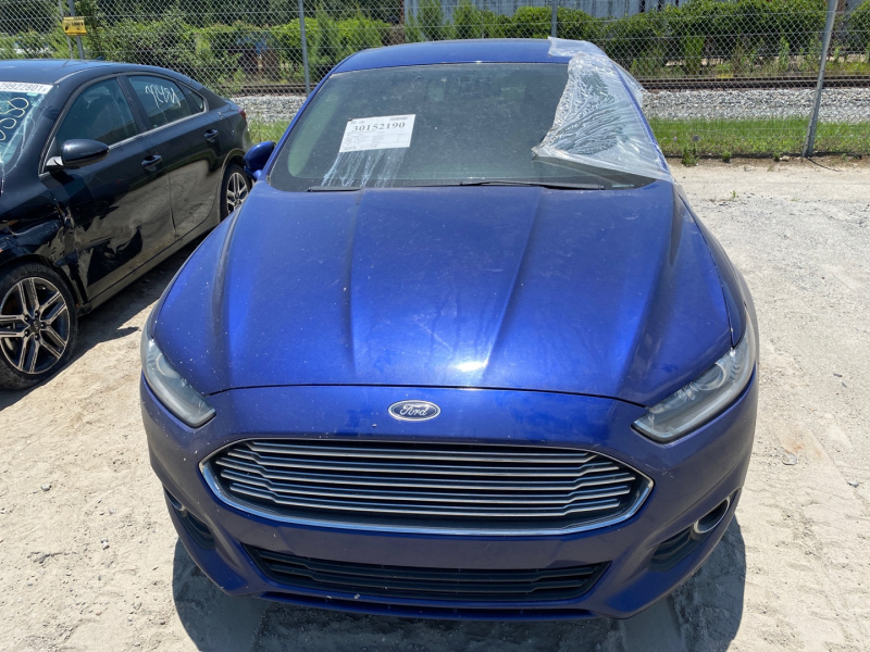 Ford Fusion Se 2013 Blue 2.0L