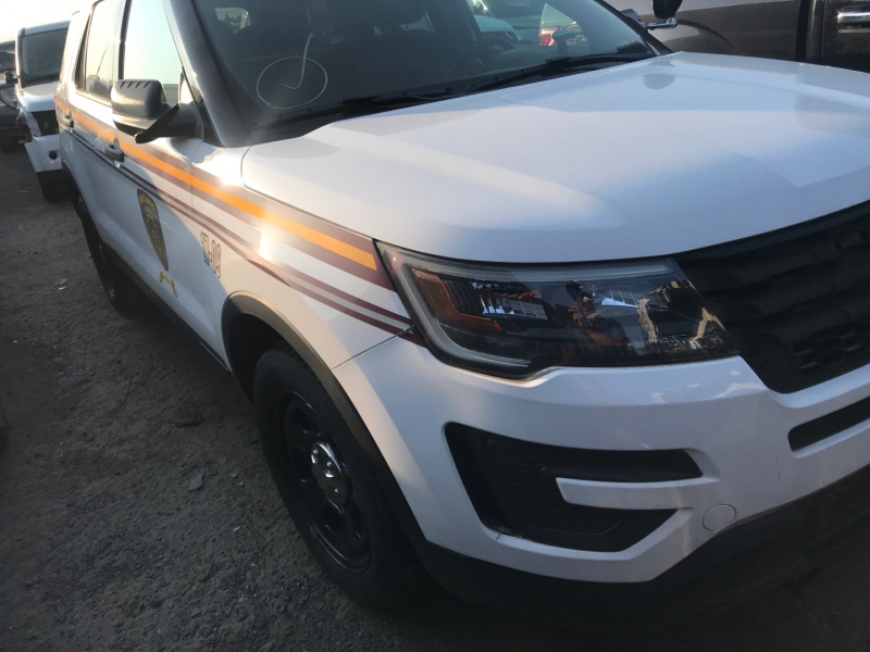Ford Explorer Police Interceptor 2017 White 3.7L 6