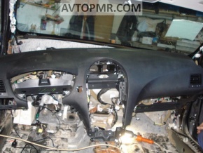 Торпедо передняя панель голая Lexus ES350 черная 07-12