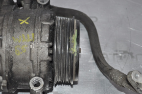 Компрессор кондиционера Mercedes W221 сломан шкив