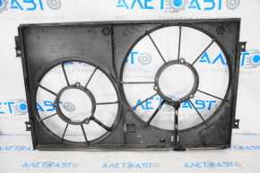 Диффузор кожух радиатора (голый) VW Jetta 11-18 USA 2.0, 2.5