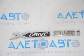 Эмблема надпись Xdrive35i перед лев BMW X5 E70 07-13