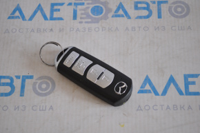 Ключ smart key Mazda 6 13-17 4 кнопки, треснут корпус