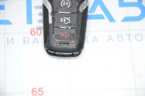 Ключ Lincoln MKX 16-smart 5 кнопк, потерт, облез хром, нет нижней части