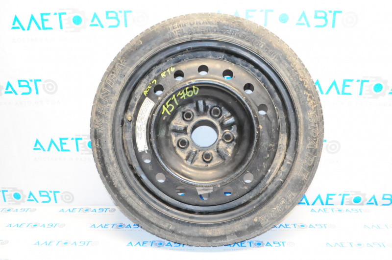 Запасное колесо докатка R16 125/80 Honda Accord 13-17 42700-T2A-A52