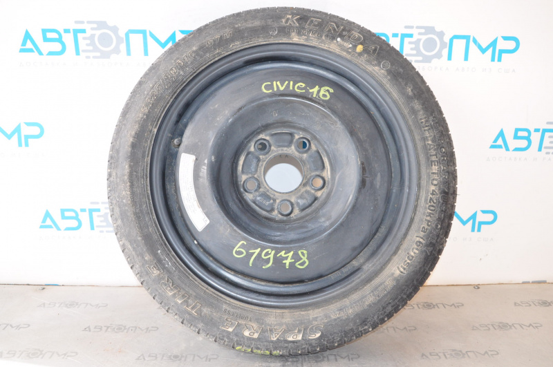 Запасное колесо докатка R16 125/80 Honda Civic X FC 16- 06421-TBF-A10Z
