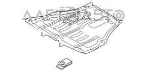 Защита двигателя Mazda CX-7 06-09