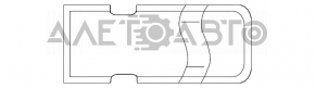 Эмблема HSD крышки багажника Toyota Camry v40