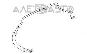 Шланг трубка кондиционера (длинный, толстый) Mazda6 03-08 2.3