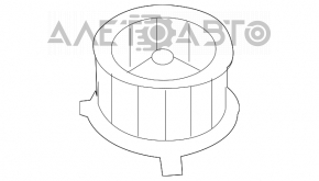 Мотор вентилятор печки Mazda6 09-13