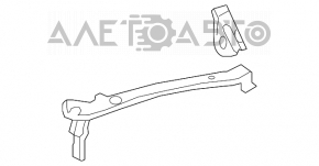 Планка телевизора ресничка правая Mazda6 09-13