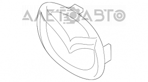 Эмблема MAZDA передняя  решетки радиатора  Mazda6 09-13