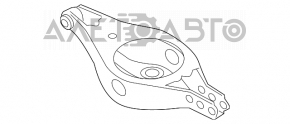 Рычаг нижний зад прав Infiniti FX35 FX45 03-08