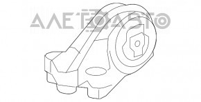 Подушка двигателя задняя GMC Terrain 10-17